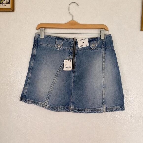 Free People Dresses & Skirts - Free-people Women's Blue Skirt